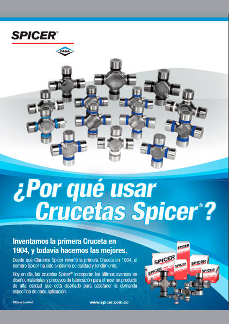 Catálogo Crucetas Spicer®